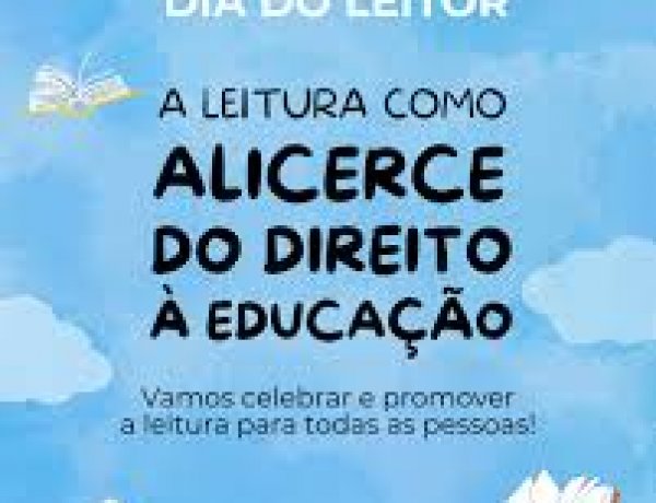 7 de janeiro/Dia do Leitor