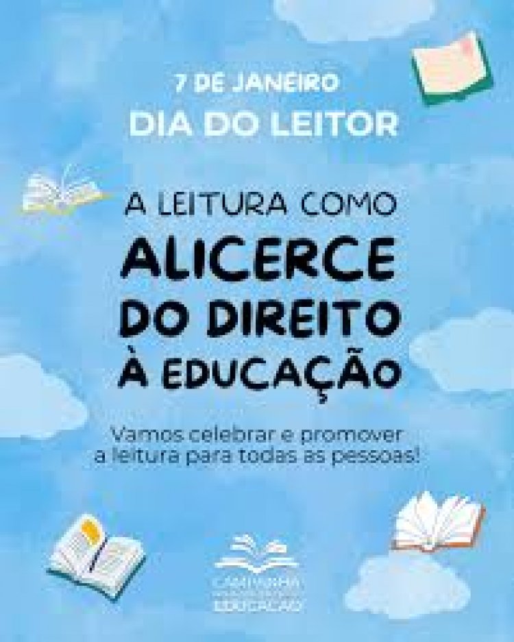 7 de janeiro/Dia do Leitor